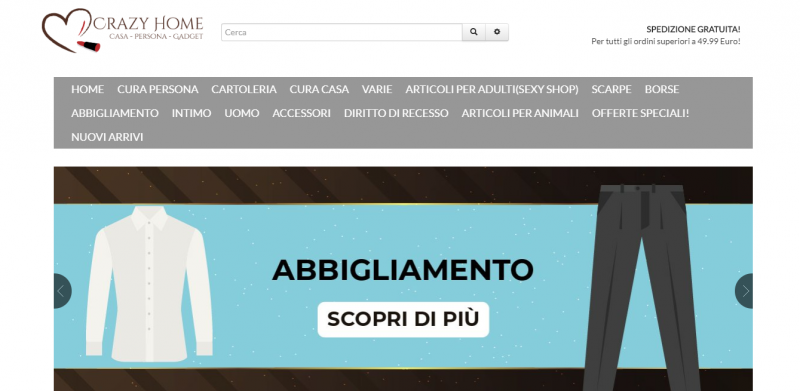 Recensione crazyhomeshop.it