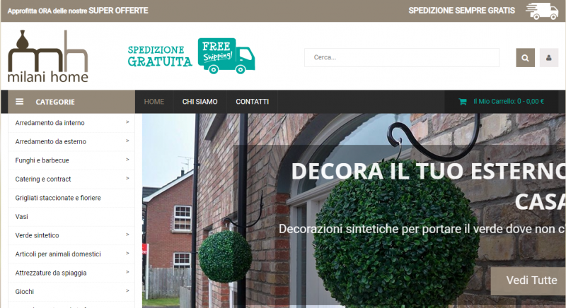 Recensione Milani home