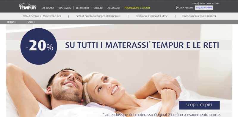 Recensione TEMPUR MATERASSI E CUSCINi